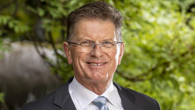 FOR SUNDAY HERALD SUN: Australia Day honour for former premier Ted Baillieu. Pic in Treasury Gardens.  Picture: Tim Carrafa