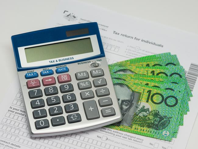 Finance and Wealth, Australian Currency and Calculator