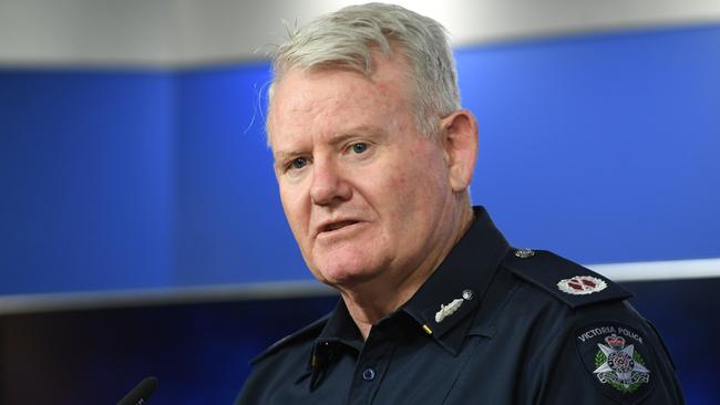 Victorian Police Assistant Commissioner Stephen Leane. Picture: AAP