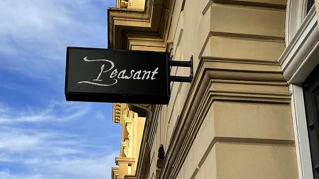 Restaurant Peasant at its former location on Lydiard St, Ballarat. Picture: Facebook