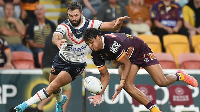 Selwyn Cobbo has made 23 handling errors in the NRL this season. Picture: NRL Images