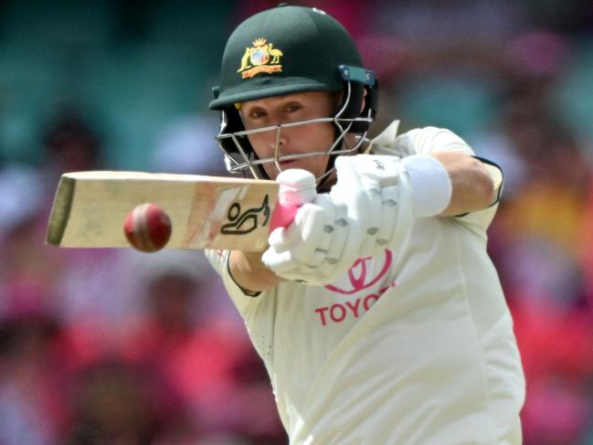 Marnus Labuschagne could be an option to open for Australia against India. Picture: Saeed KHAN / AFP