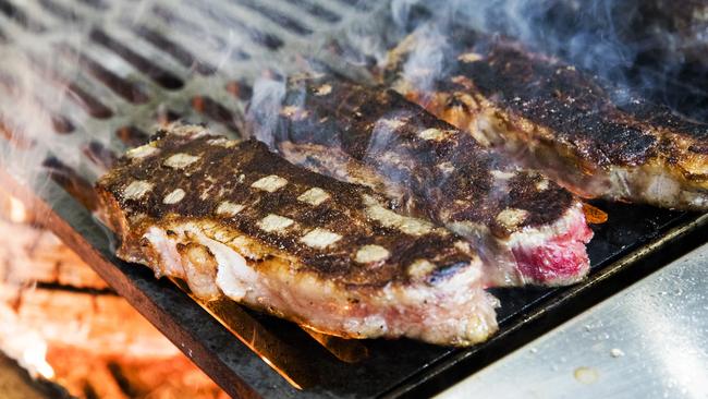 This steak will cost you $240. Picture: NIGEL HALLETT