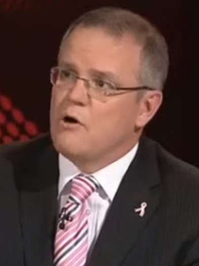 Scott Morrison appearing on Q&amp;A in 2012.