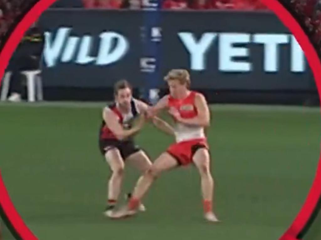 The incident Isaac Heeney has been put under the microscope over.