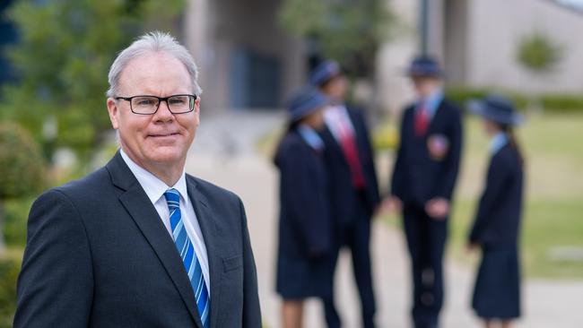 Steven Morris, Principal at The Springfield Anglican College.