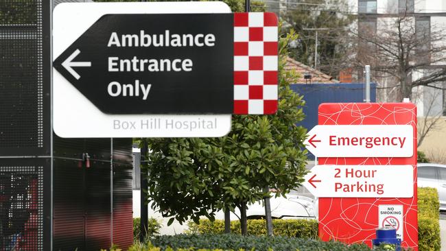 Box Hill Hospital has just 25 beds for mental health patients.