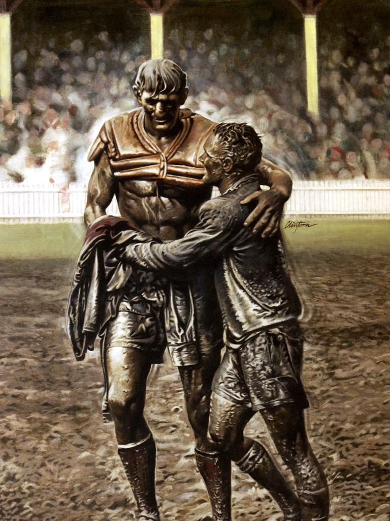 Rugby league’s most iconic image. Photo by Getty Images.