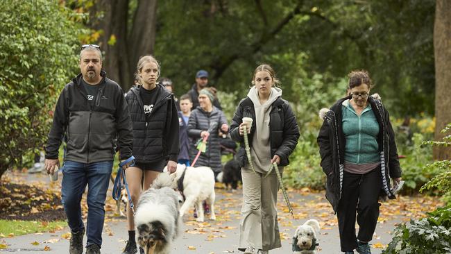 Million Paws Walk in the Adelaide Botanic Gardens, Sunday, May 28, 2023. Picture: Matt Loxton