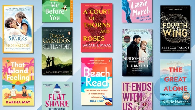 Our pick of the best romance fiction books.