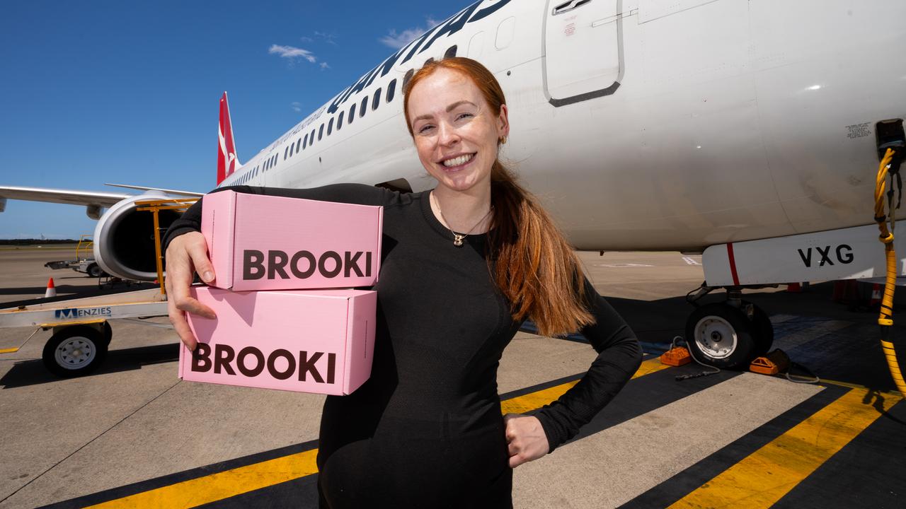 Brooke Bellamy is opening a second store at Brisbane Airport on Friday. Picture: Supplied