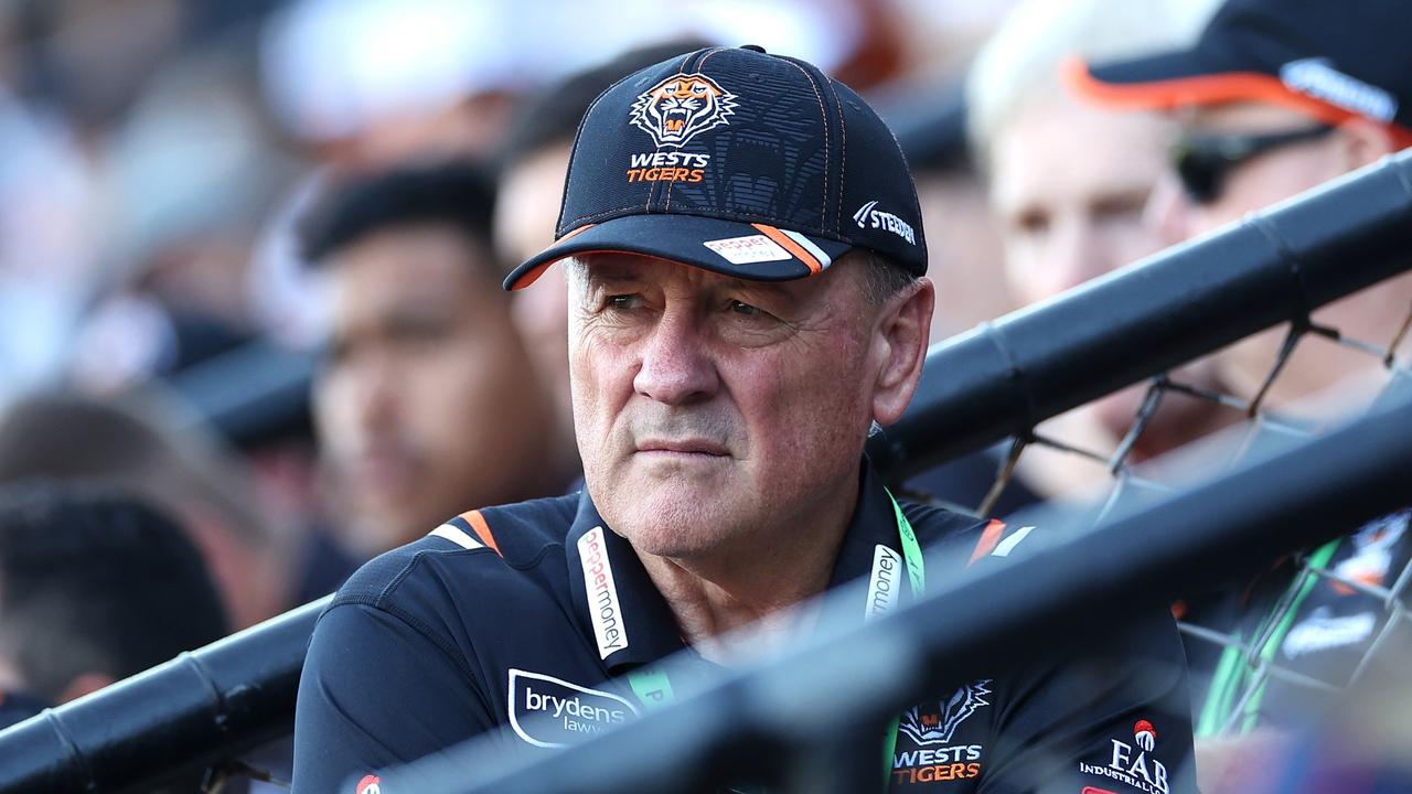 Tim Sheens’ mind games are disrupting the Tigers. Picture: Getty