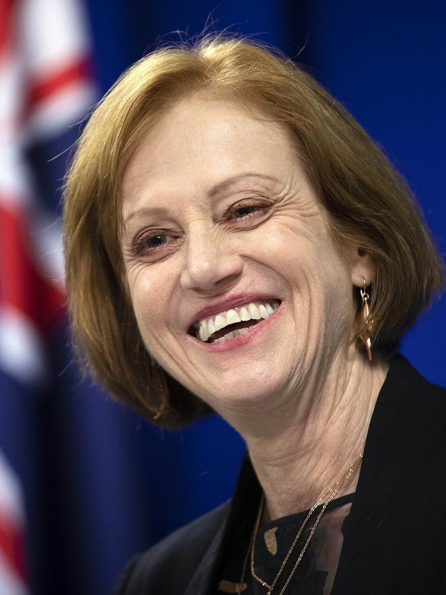 Tasmanian Governor Designate Barbara Baker at Hobart. Picture: Chris Kidd