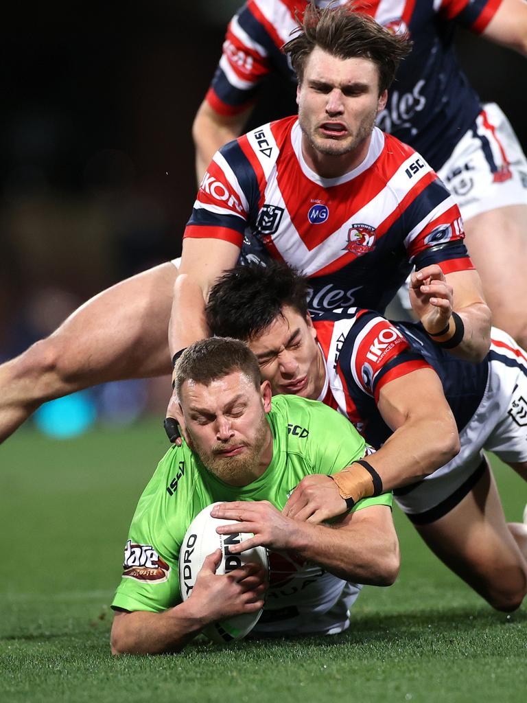 Despite beating Cronulla easily in the last round, Elliott Whitehead is still wary of the Sharks. Picture. Phil Hillyard