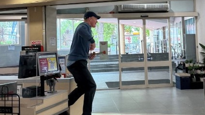 ACT Police are searching for this man following an alleged robbery at a Coles during Remembrance Day. Picture: ACT Police