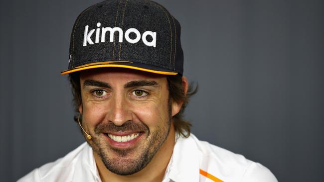 Fernando Alonso of Spain has announced his retirement from Formula One racing. Picture: Getty Images