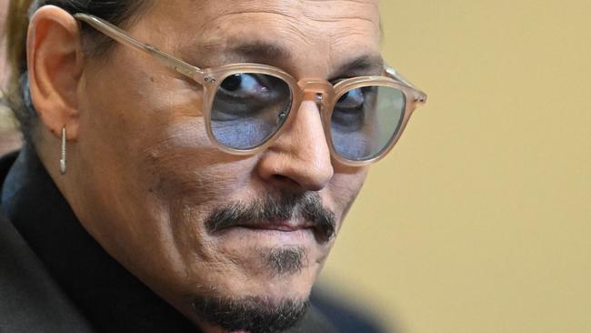 Depp is suing his ex-wife for defamation. Picture: AFP