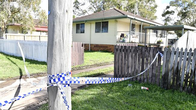 The house where the shooting allegedly took place. Picture: Patrick Woods