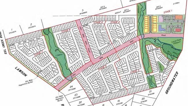 The Bellagrove Estate proposed at the Southside would house up to 850 people.