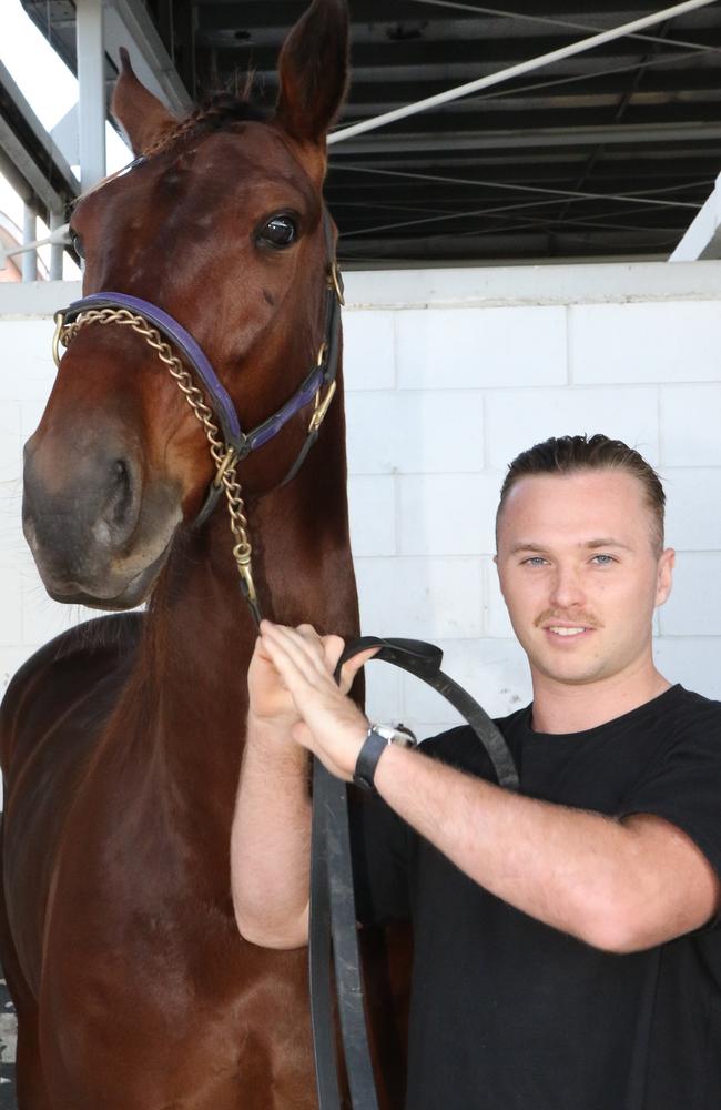 Storm’s Jake Turpin has always had a strong interest in harness racing. Picture: Supplied