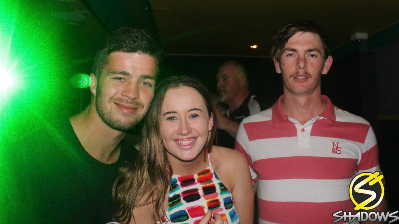 Nightclubbers at Shadows in Mount Gambier in 2014.