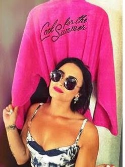 Demi Lovato in Sabo Skirt