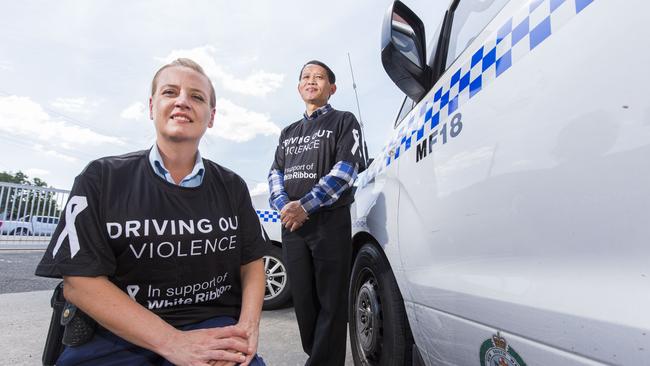 The White Ribbon Day convoy aims to raise awareness about domestic violence and encourages men to take the oath to create a future free from violence.