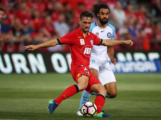 James Holland was poached from A-League club Adelaide United. Picture: Getty Images