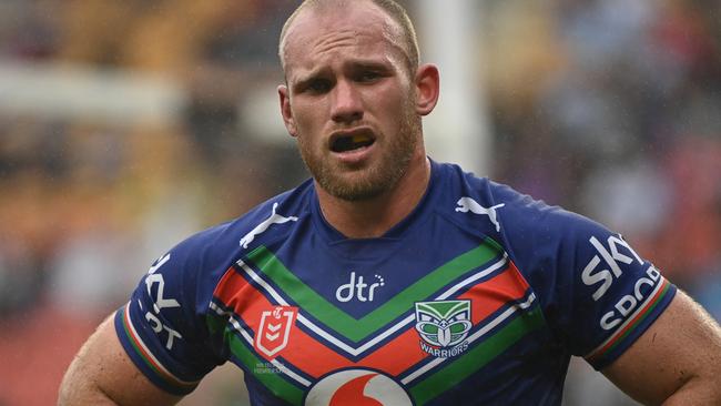 Former Warriors prop Matt Lodge. NRL Imagery