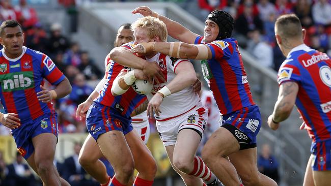 St George Illawarra haven’t won in Brisbane for over a decade. AAP Image/Darren Pateman.