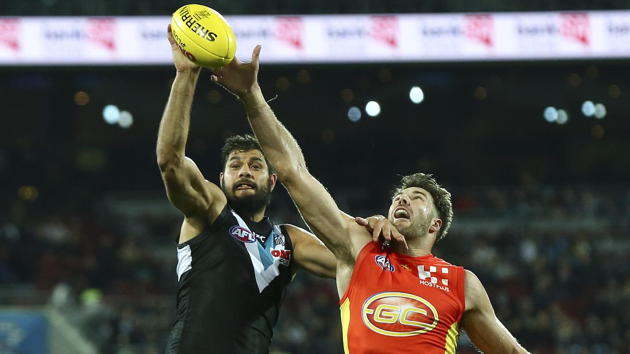 Former Gold Coast ruckman Keegan Brooksby is set to sign with Hawthorn. Photo: Sarah Reed