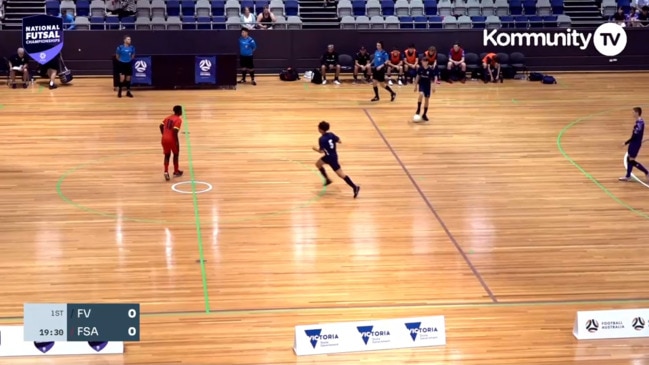 Replay: Football Australia National Futsal Championships Day 4 - Football Victoria v Football SA (U15 boys SF)