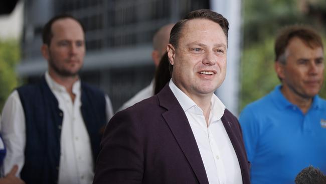 Lord Mayor Adrian Schrinner wants landlords to return properties to the long-term rental market. Picture: Lachie Millard