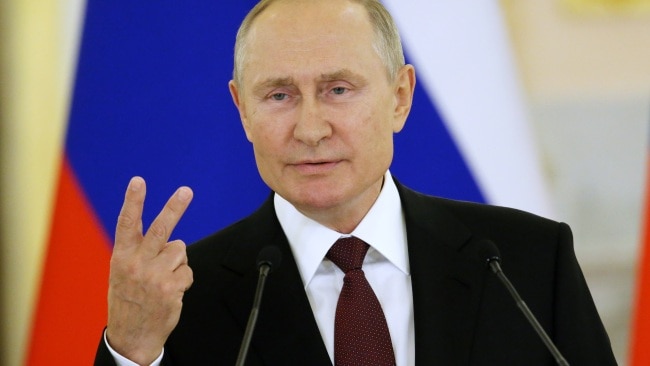 Vladimir Putin wants to "cleanse" and "strengthen" the Russian society by ostracising residents who protested or voice their opposal to the invasion of Ukraine. Picture: Mikhail Svetlov/Getty Images