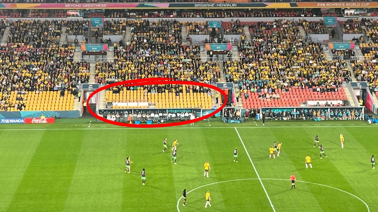 Inside the Suncorp Stadium crowd for the Matildas