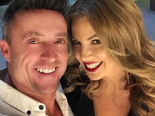 Ninja Warrior Paul Lyons with wife Dani.