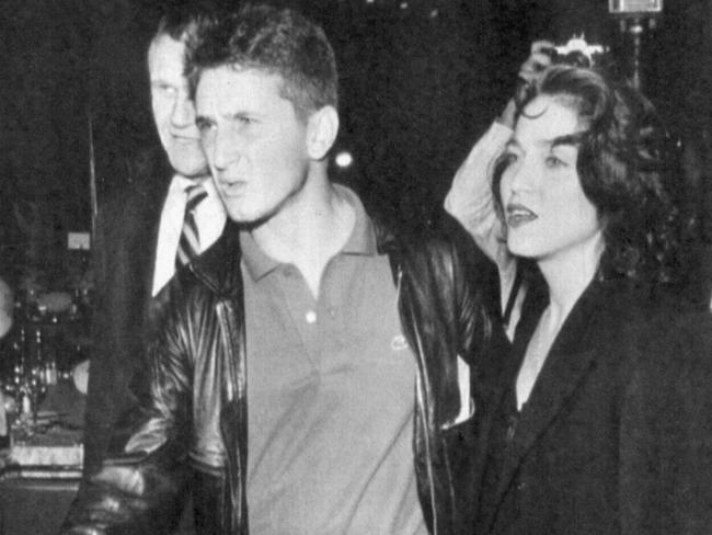 Madonna and Sean Penn had a famously volatile relationship. Picture: Supplied