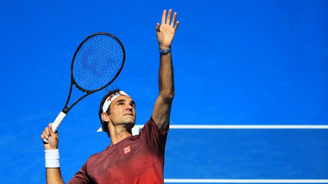 Roger Federer: the greatest of all time? Picture: Mark Stewart