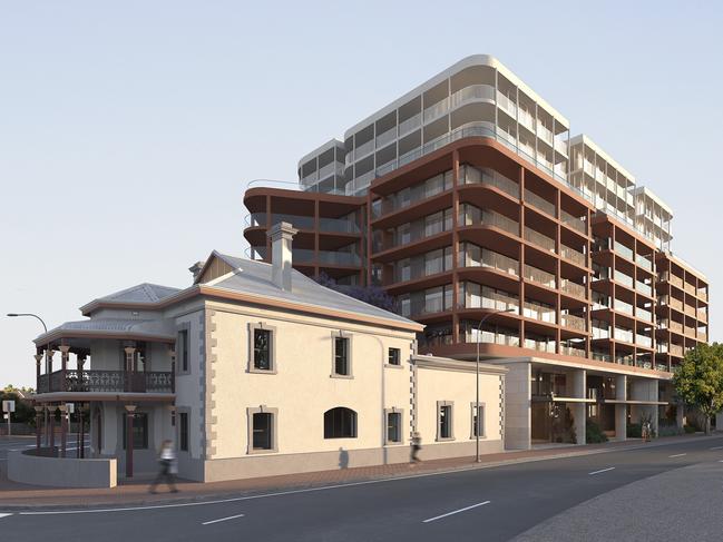 Artist's impressions of The Buckingham development at the former Buckingham Arms hotel site. Developer is Citify. Picture: Stallard Meek Flightpath Architects