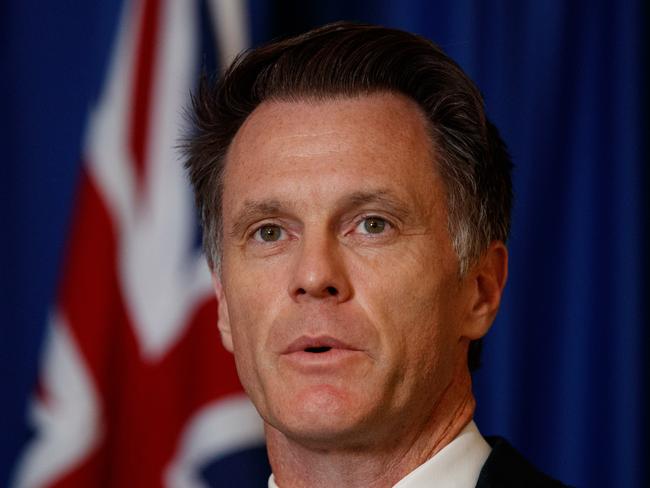 SYDNEY, AUSTRALIA - NewsWire Photos MARCH 27, 2025: NSW Premier Chris Minns during a press conference to announce a ban on public private partnerships for acute hospitals in New South Wales. Picture: NewsWire / Nikki Short