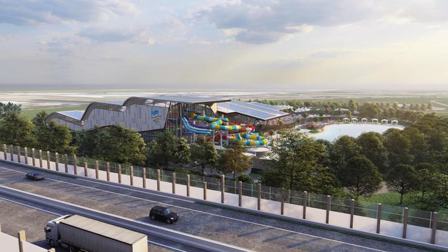 It is hoped the water park will be operational by 2024.