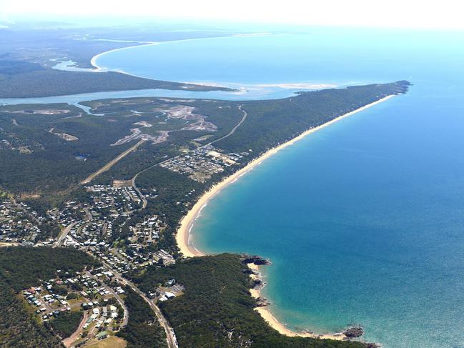 Looking north from Agnes Water over 1770 up to Middle Creek.Photo Contributed