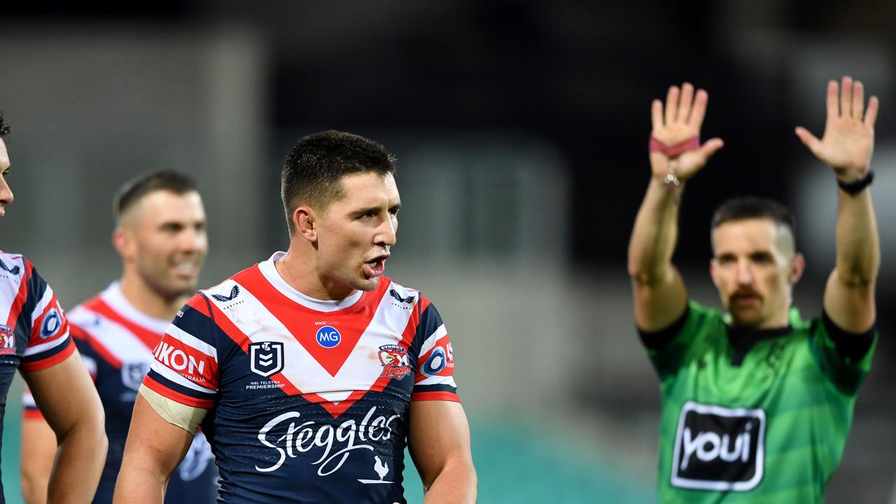 Victor Radley was binned twice. Digital image by Gregg Porteous NRL Photos