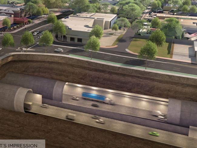 $1bn tunnels cost blowout, Hove crossing upgrade scrapped