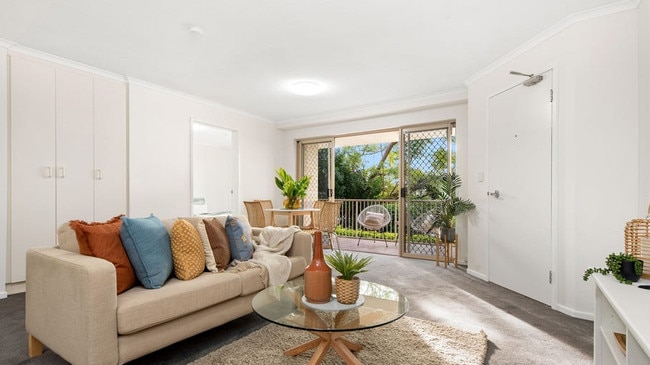 This two-bedroom unit at 2/15 Mayfield Road, Carina, is for sale.