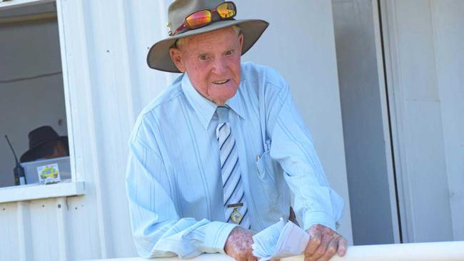 Life Member of the Eidsvold Race Club Jack Murray. Picture: Philippe Coquerand