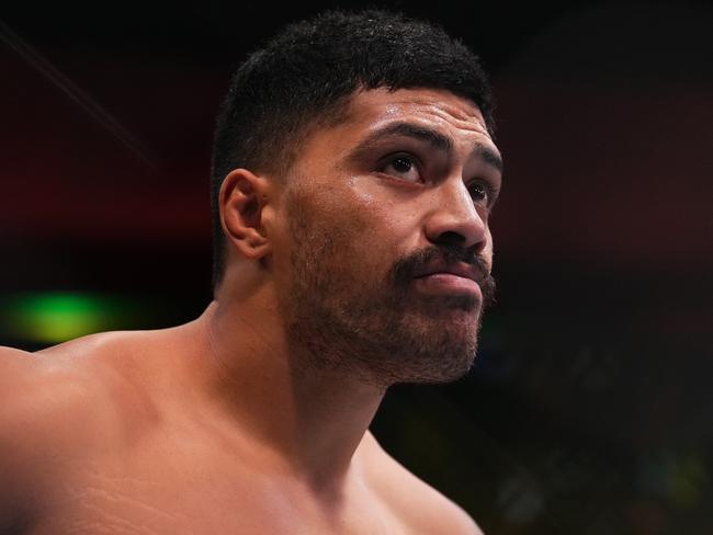 Tafa made his name taking kick-boxing, boxing and MMA fights all over the world before his UFC call-up. Picture: Chris Unger/Zuffa LLC/Getty Images