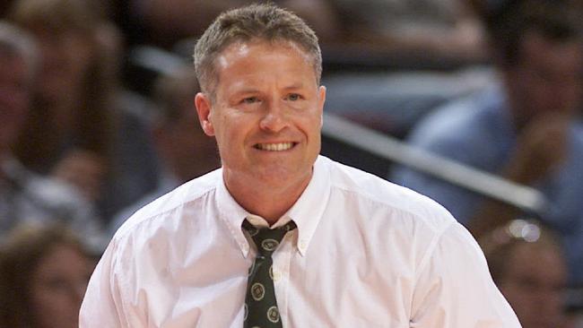 Brett Brown credits his time working in Australia, pictured here during his time with the Sydney Kings, as helping his development as a coach.