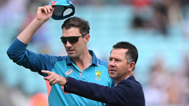 Cummins and Ponting have both copped heat over their remarks. (Photo by Stu Forster/Getty Images)