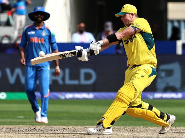 Steve Smith remains Australia’s most dependable batting star. Picture: AFP